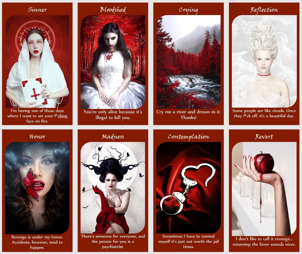 Jeu de cartes Oracle Rude Awakening : Cartes d'affirmation et de divination