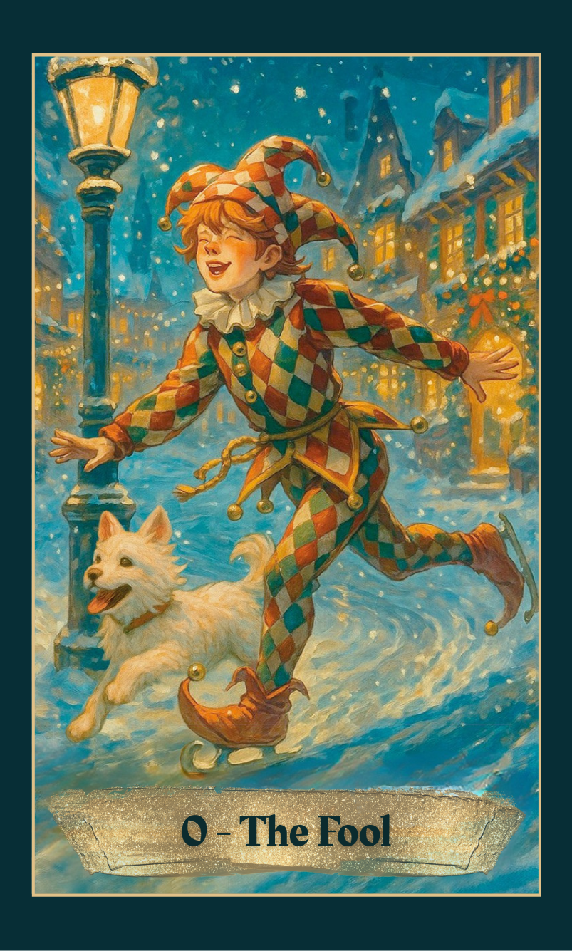 Christmas Tarot Cards Deck – 78-Card Holiday Tarot