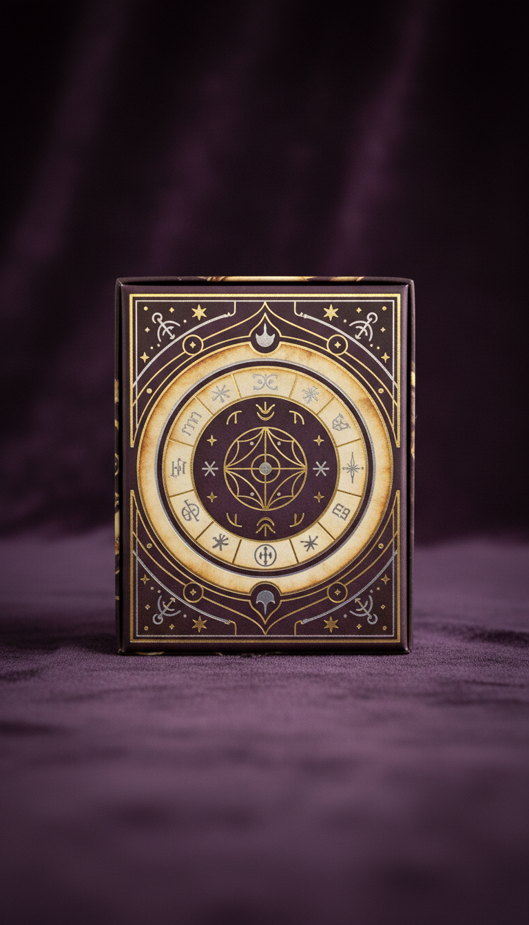 Tarot Deck With Foil Accents