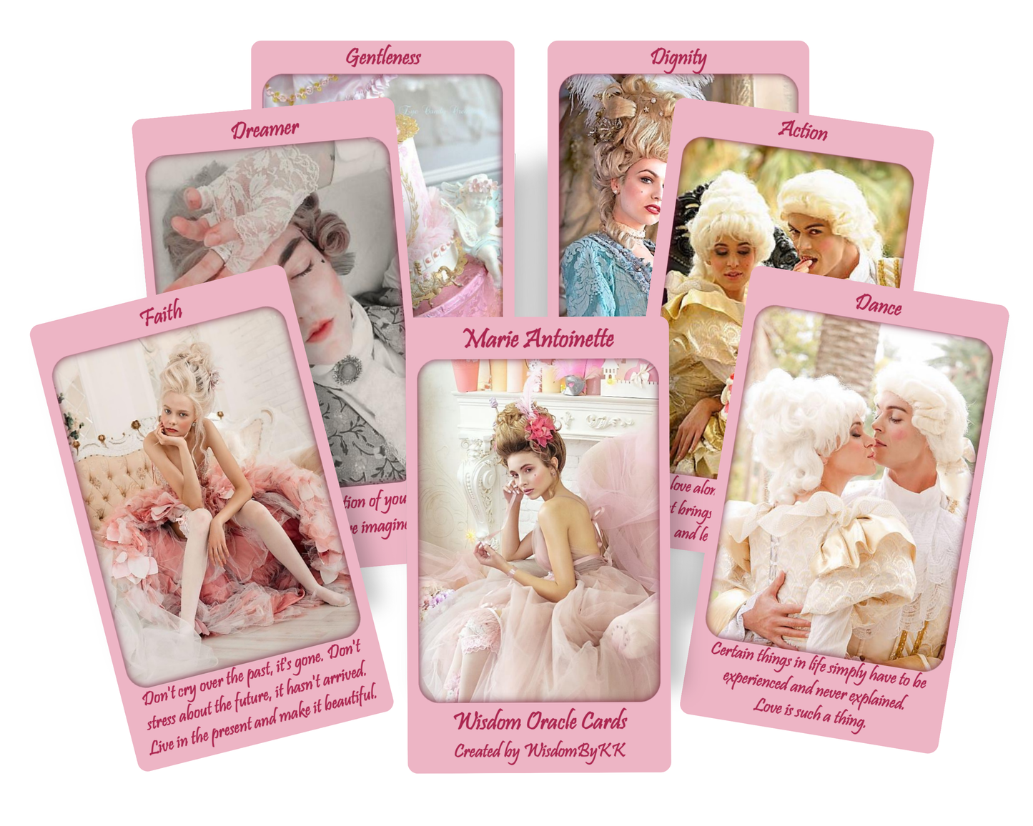 Marie Antoinette Wisdom Oracle – Elegant Rococo Era Oracle