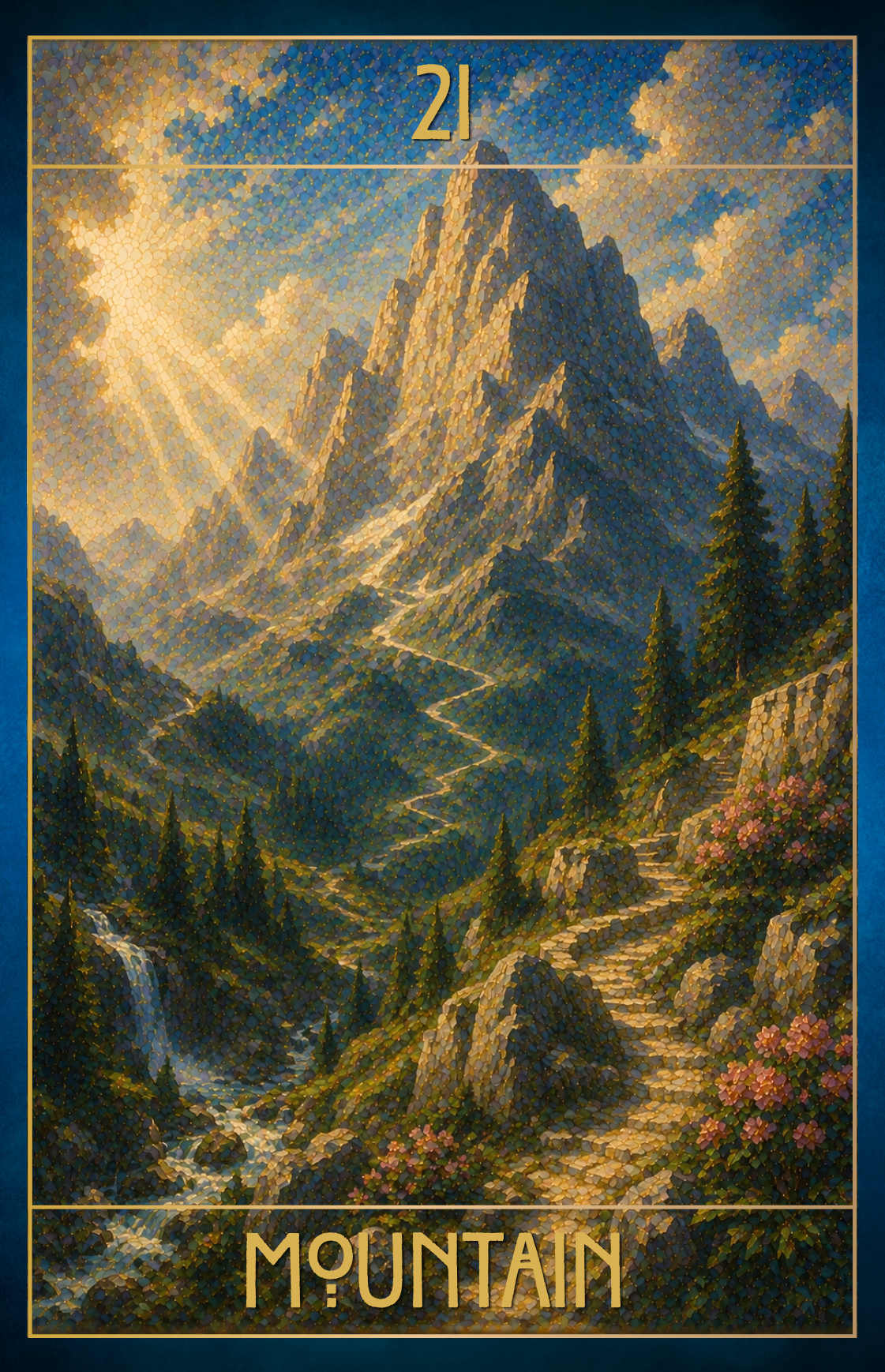 Art Deco Lenormand Oracle Cards – 36 Cards with QR Guidance