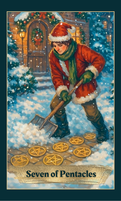 Christmas Tarot Cards Deck – 78-Card Holiday Tarot