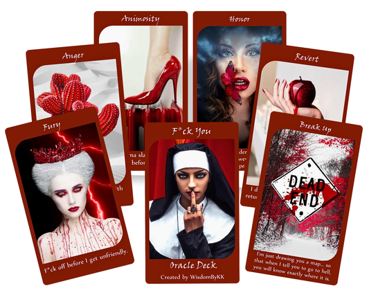 Rude Awakening Oracle Deck: Affirmation & Fortune Telling Cards