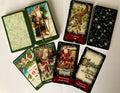 Set of Christmas Tarot and Lenormand Decks: Vintage Divination Gift Set