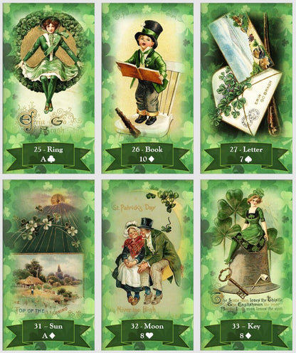 St.Patrick Day Lenormand Oracle deck