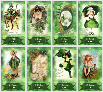 St.Patrick Day Lenormand Oracle deck