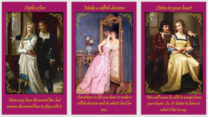 Romance Angels oracle deck. Love oracle cards