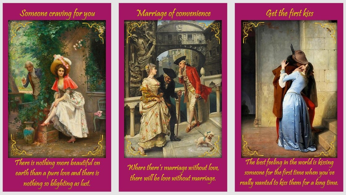 Jeu de cartes oracle Les Anges de l'Amour. Cartes oracle de l'amour