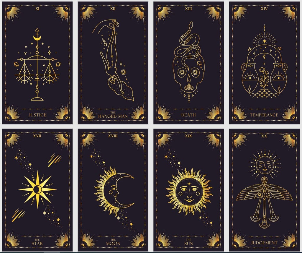 Starry Night Tarot Deck: Handmade Fortune Telling Cards