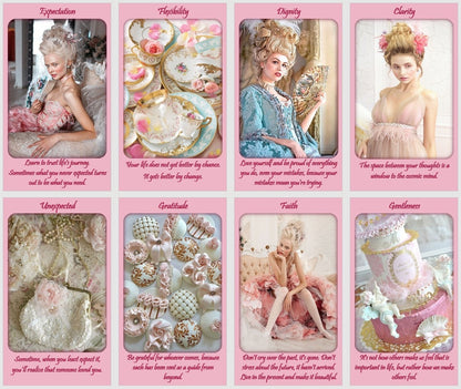 Marie Antoinette Wisdom Oracle – Elegant Rococo Era Oracle