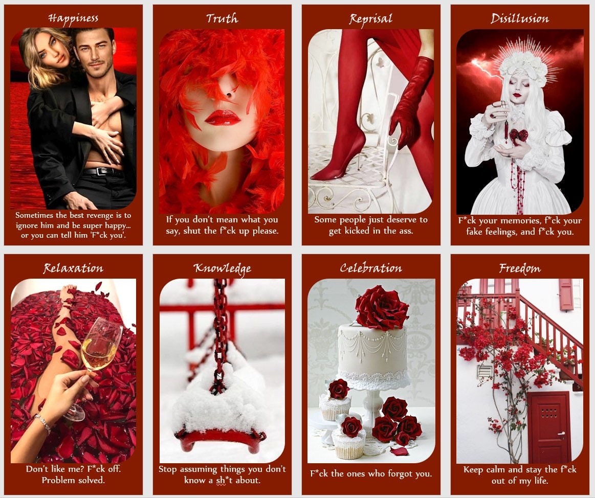 Rude Awakening Oracle Deck: Affirmation & Fortune Telling Cards