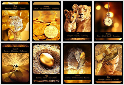 Success and Prosperity oracle deck. Good luck oracle cards