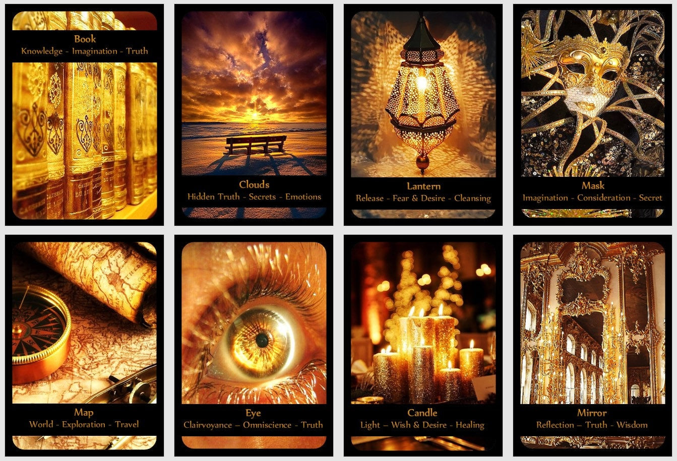 Success and Prosperity oracle deck. Good luck oracle cards