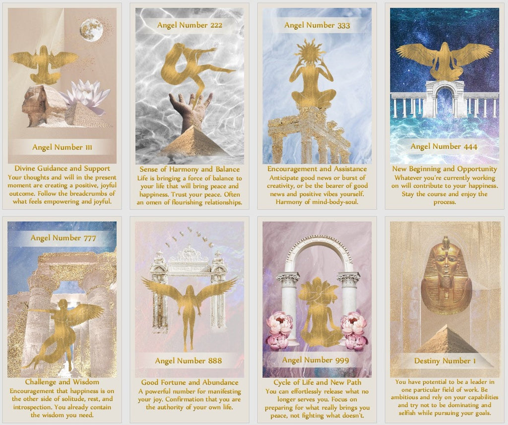 Numerology Oracle Deck: Life Path & Zodiac (100 Cards)