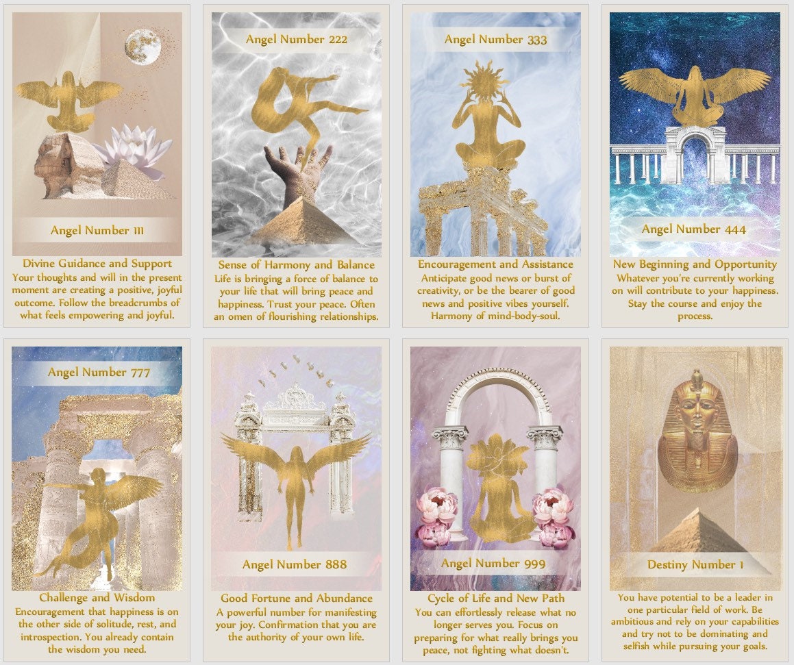 Numerology Oracle Deck: Life Path & Zodiac (100 Cards)