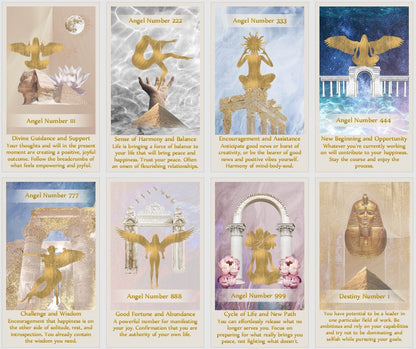 Numerology Oracle Deck: Life Path & Zodiac (100 Cards)