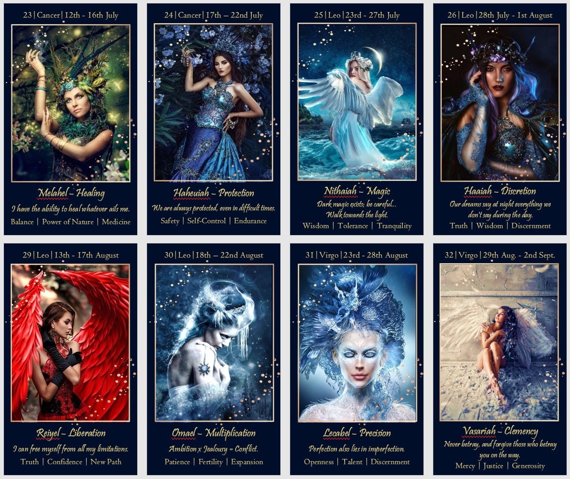 Guardian Angels oracle deck. Archangel oracle cards