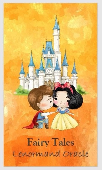 Fairy Tales Lenormand Oracle deck. Princess and Prince cards