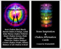 Chakra Affirmation cards. Sense Inspiration cards. Reiki