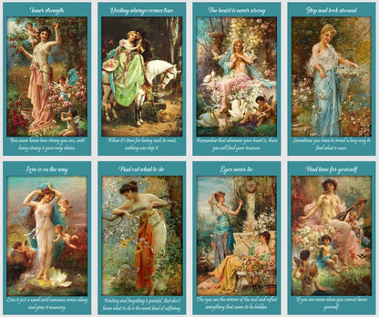 Dreamland Angel oracle deck.  Romantic Love oracle cards