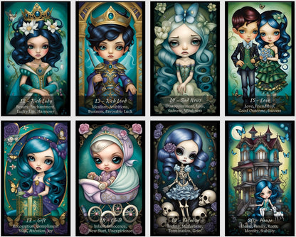 Kipper cards. Oracle of Bavarian Miracles. Extended version.