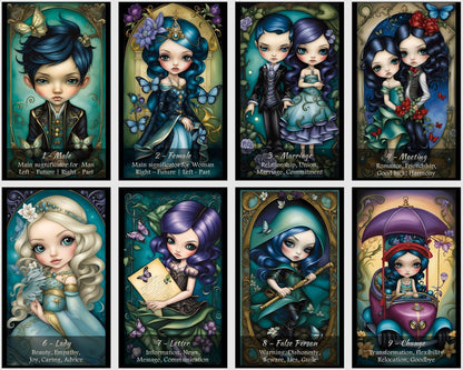 Kipper cards. Oracle of Bavarian Miracles. Extended version.