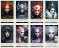Nature Deities Oracle Cards Deck: Enchanted Divination, 44 Card Set