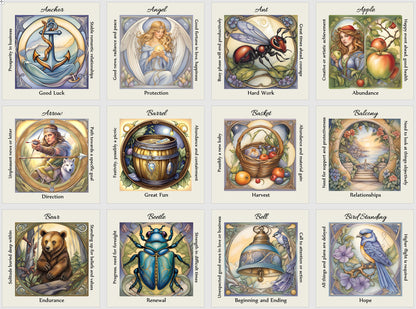 Tea Leaves & Dreams Oracle Cards – 124 Cards
