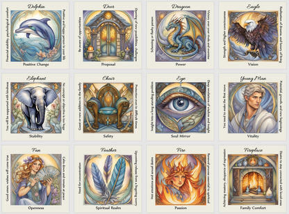 Tea Leaves & Dreams Oracle Cards – 124 Cards