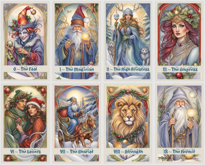 Christmas Tale Tarot Deck: Novelty Fortune Telling Cards