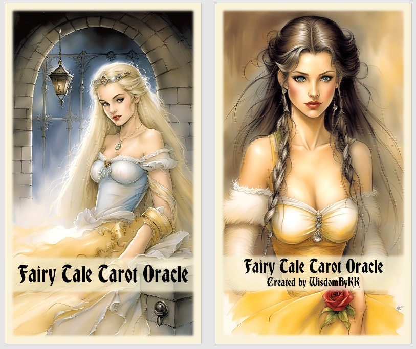 Disney inspired Fairy Tale Tarot and Oracle deck.