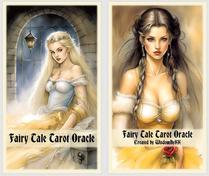 Disney inspired Fairy Tale Tarot and Oracle deck.