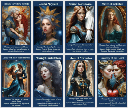 Fortune Manifestation Oracle cards deck. Good luck and love