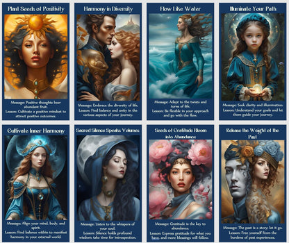 Fortune Manifestation Oracle cards deck. Good luck and love