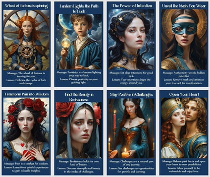 Fortune Manifestation Oracle cards deck. Good luck and love