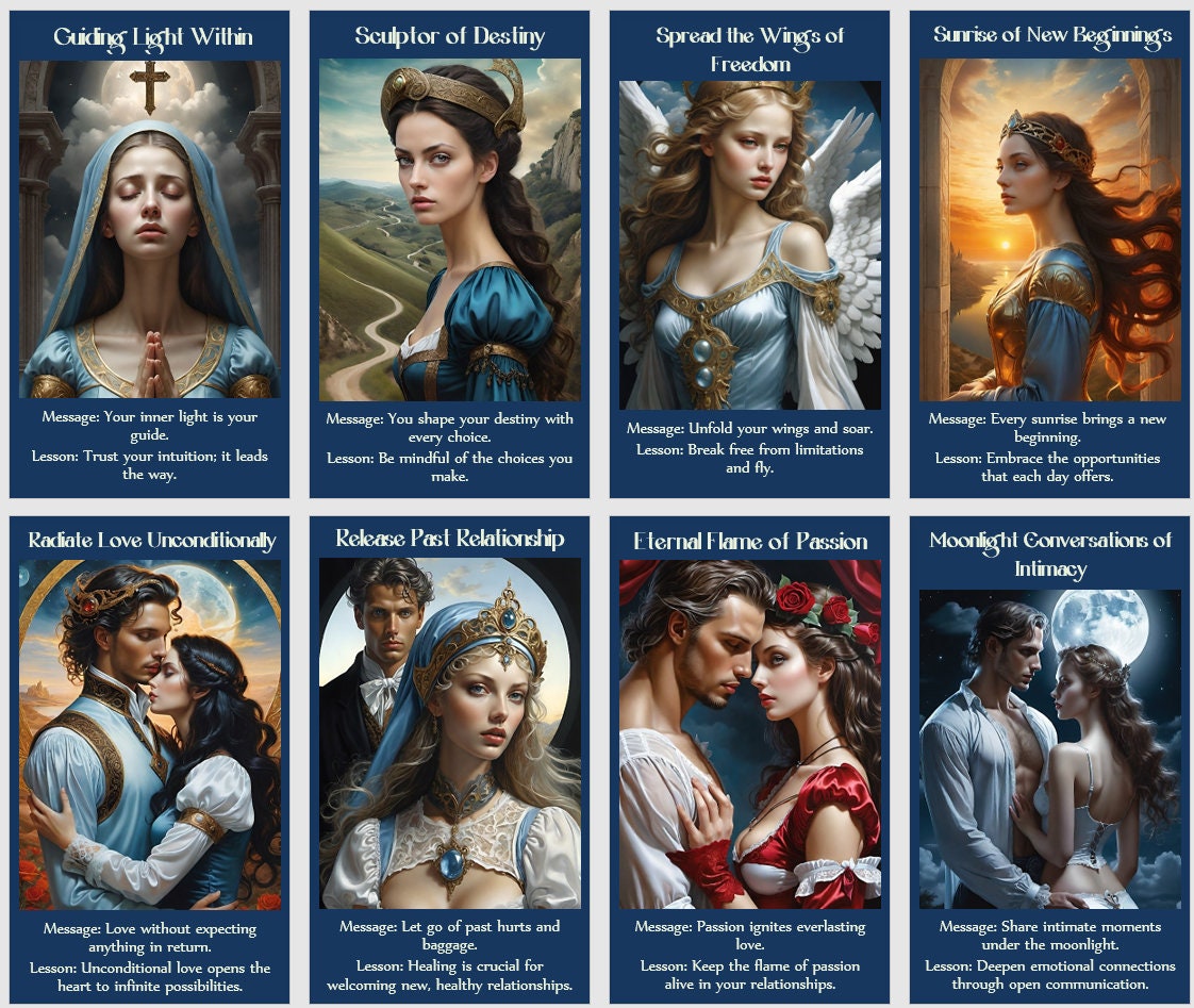 Fortune Manifestation Oracle cards deck. Good luck and love