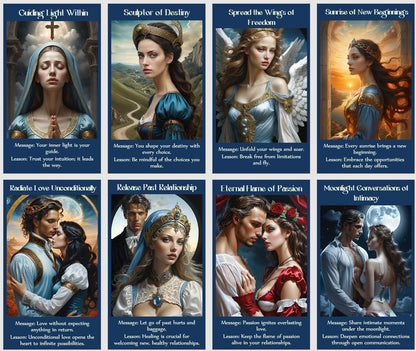 Fortune Manifestation Oracle cards deck. Good luck and love