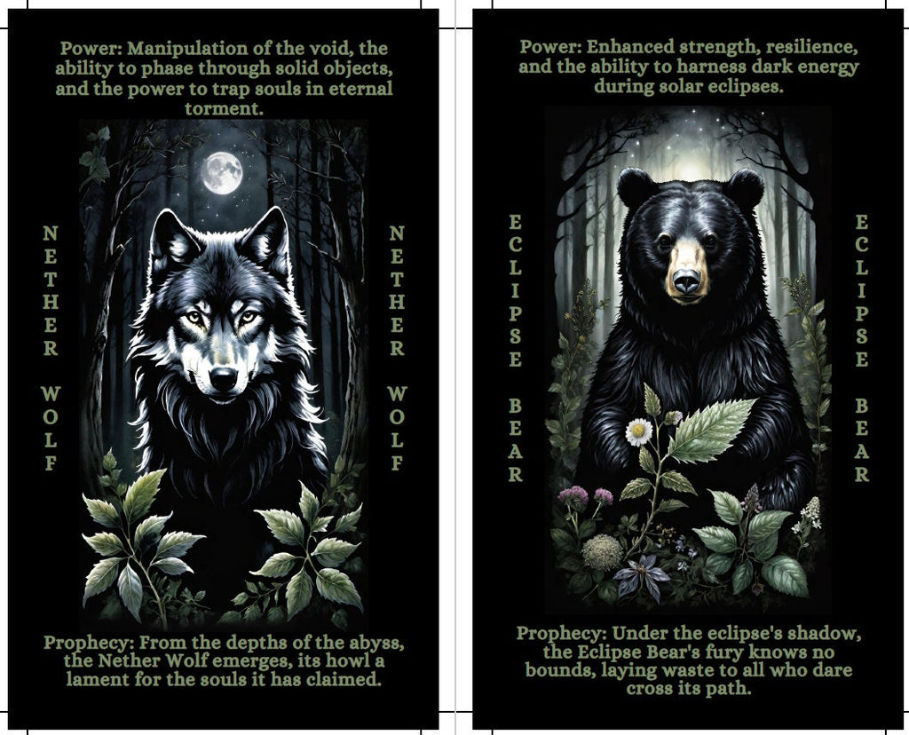 Witch Oracle of Dark Magic. Witchcraft oracle cards