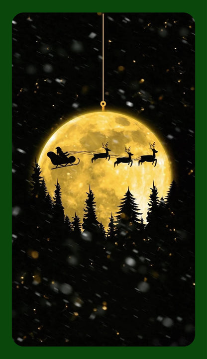 Christmas Oracle Cards: 56-Card Deck with Velvet Bag