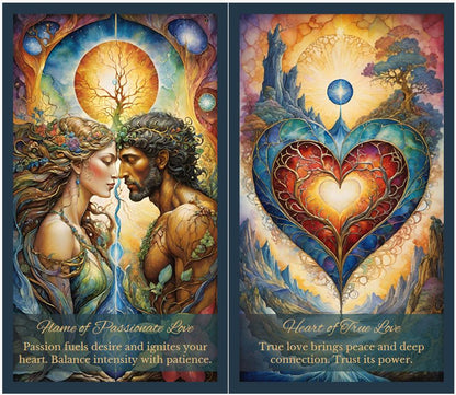 Garden of Paradise Oracle Cards: Daily Affirmation Deck