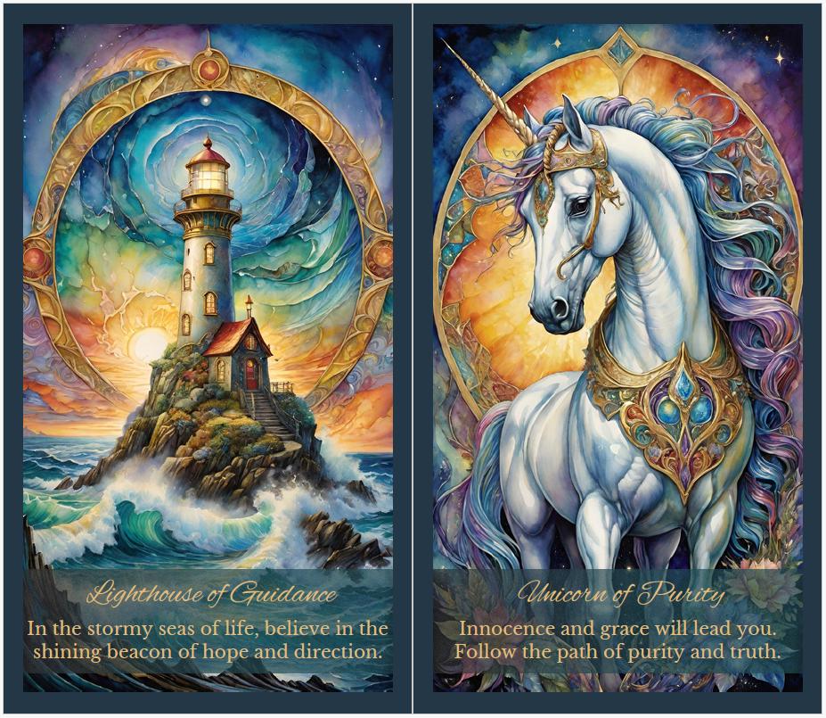 Garden of Paradise Oracle Cards: Daily Affirmation Deck