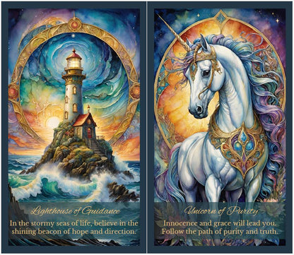 Garden of Paradise Oracle Cards: Daily Affirmation Deck