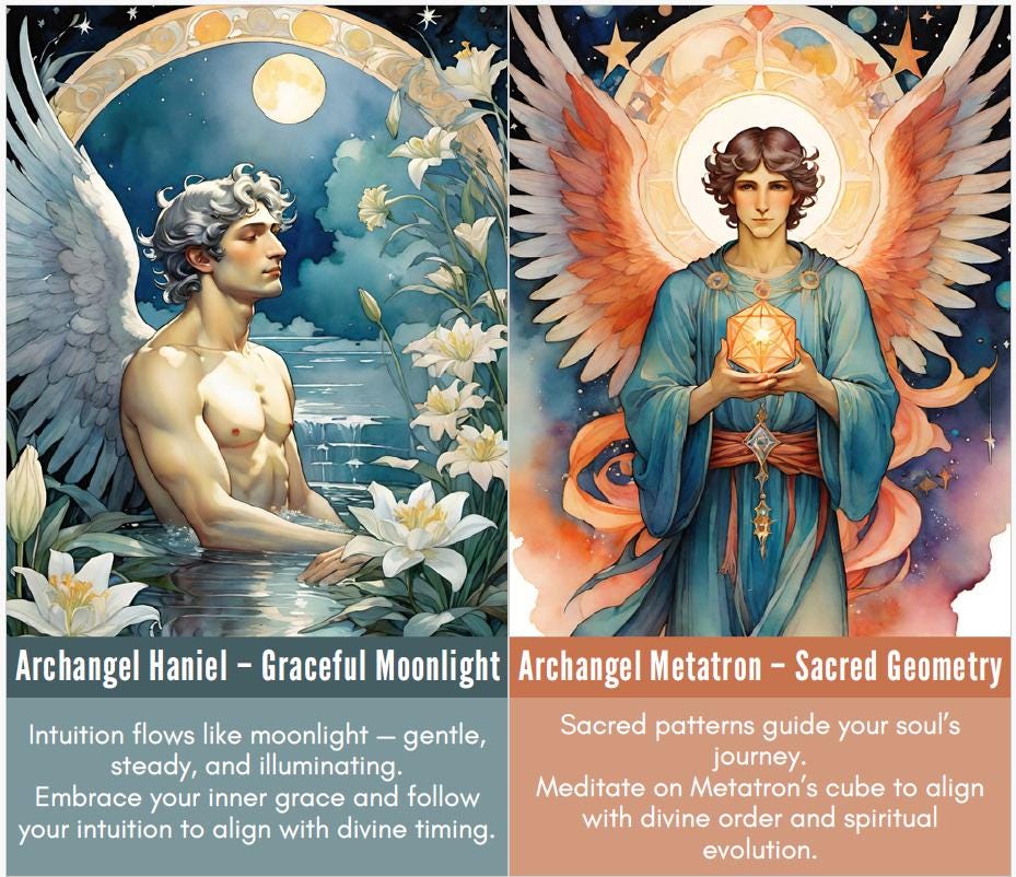 Angel Oracle Card Deck: Celestial Guidance, Affirmation & Inspiration