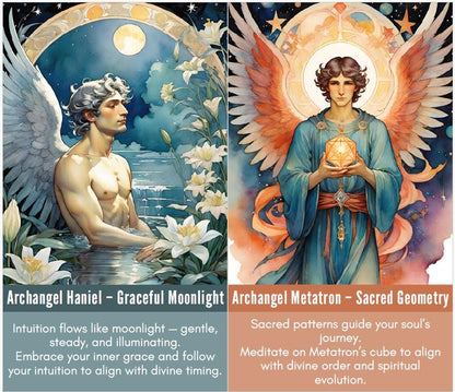 Angel Oracle Card Deck: Celestial Guidance, Affirmation & Inspiration