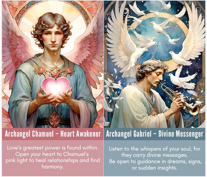 Angel Oracle Card Deck: Celestial Guidance, Affirmation & Inspiration