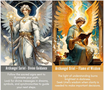 Angel Oracle Card Deck: Celestial Guidance, Affirmation & Inspiration
