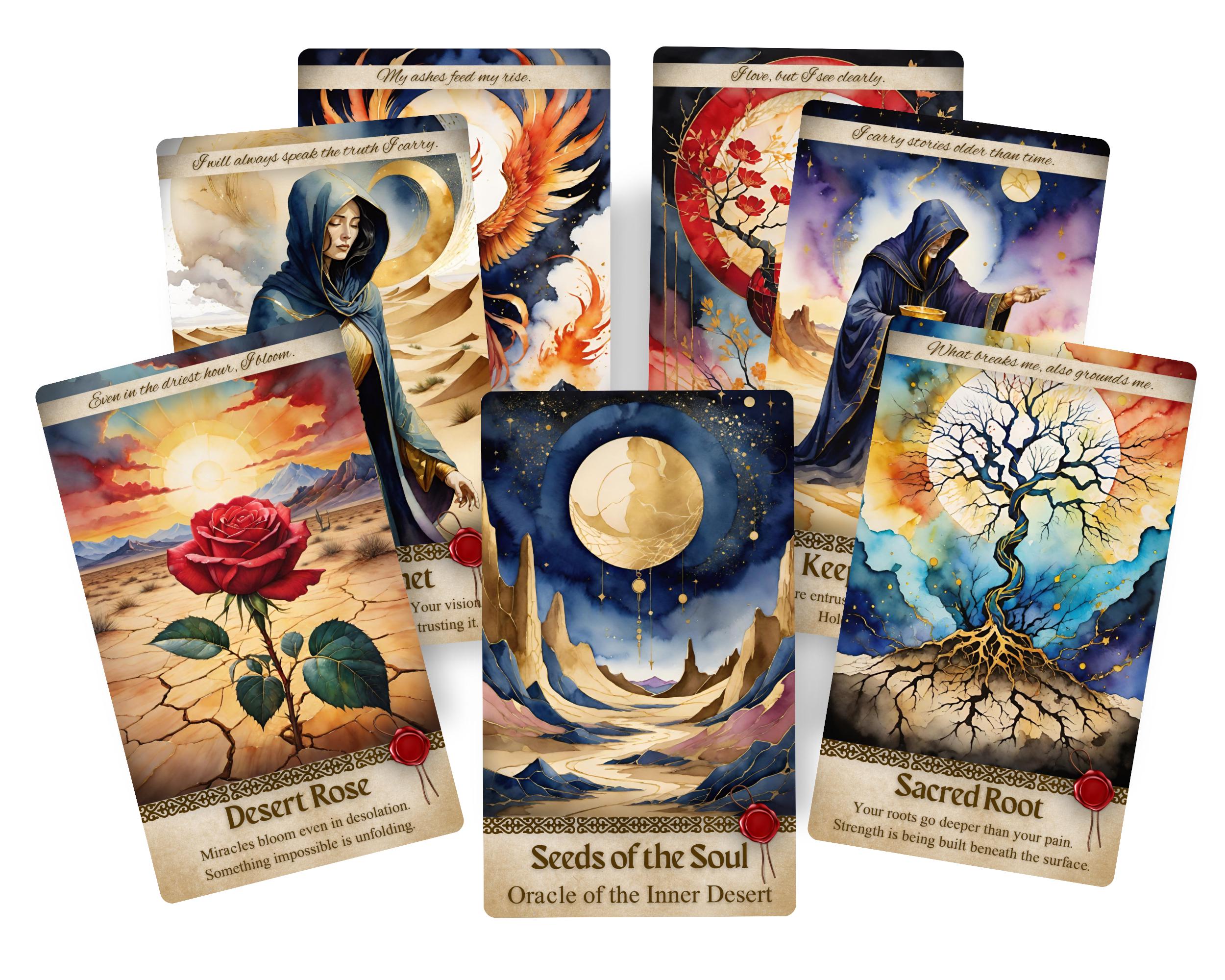 Seeds of the Soul Oracle Cards: Inner Desert Wisdom