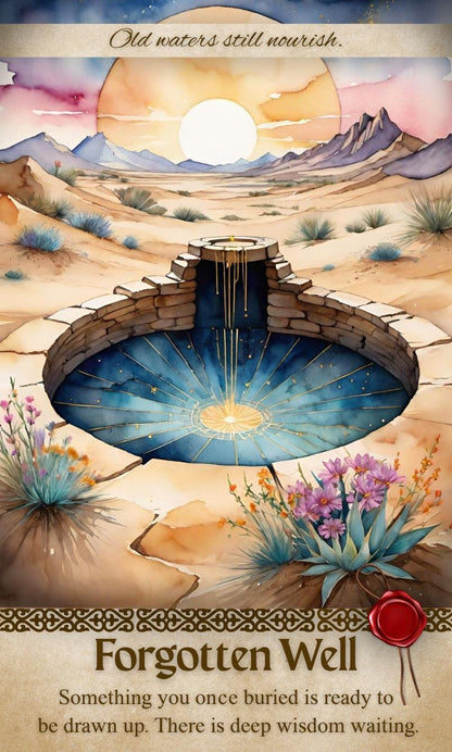 Seeds of the Soul Oracle Cards: Inner Desert Wisdom