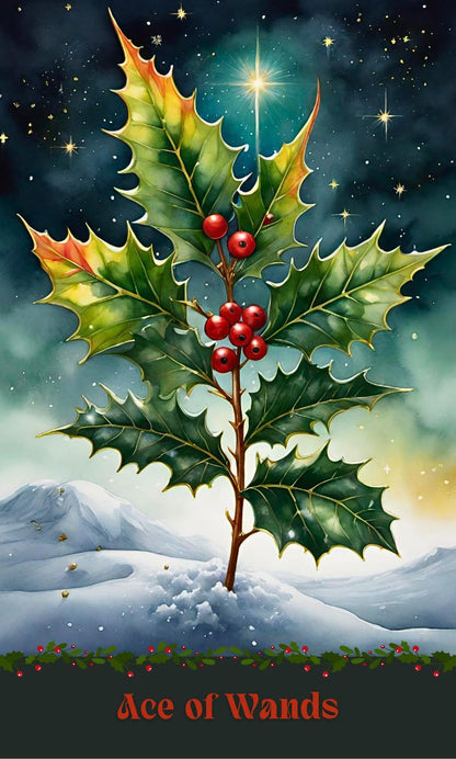 Christmas Fantasy World Tarot Deck – 78-Card Holiday Tarot