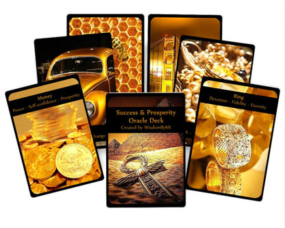 Success and Prosperity oracle deck. Good luck oracle cards